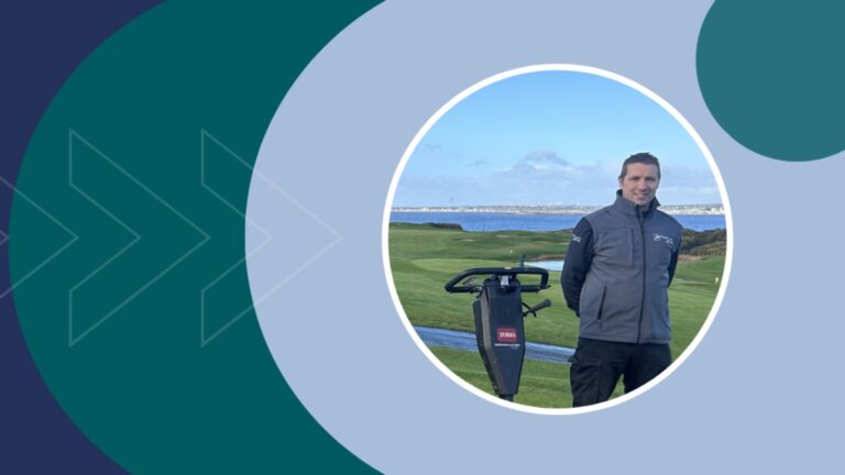 Damien Coleman, Course Superintendent at Galway Bay Golf Resort